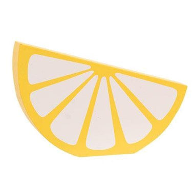 Chunky Wooden Lemon Slice Sitter - The Fox Decor